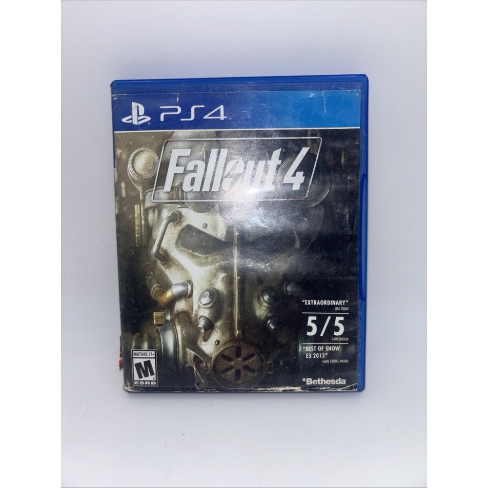 Fallout 4 Sony PlayStation 4 PS4 Video Game Bethesda Action RPG